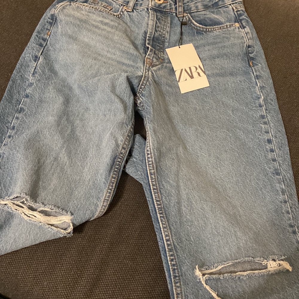 z1975 ripped straight cropped jeans - Picture 4 of 4